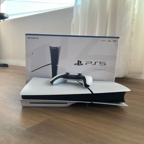 Playstation 5 Slim Versão com Leitor de Disco - Novo - Caixa Lacrada - 1 Ano de Garantia