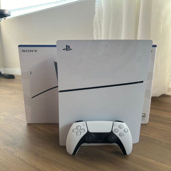 Playstation 5 Slim Versão com Leitor de Disco - Novo - Caixa Lacrada - 1 Ano de Garantia